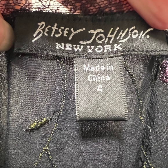 🚫SOLD🚫 Vintage Betsey Johnson Milkmaid Style Dress - Picture 4 of 5